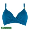 Ocean Blue Twist Bikini Oberteil