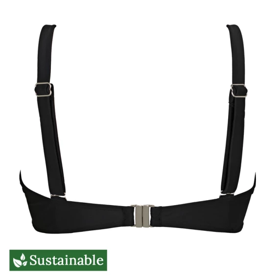 Plain Bügel Bikini Oberteil – Bild 2