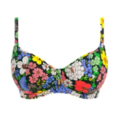 Floral Haze Padded Bikini Oberteil