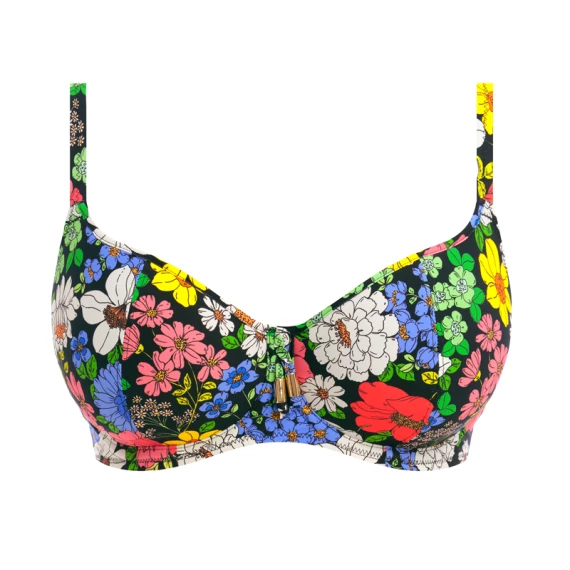 Floral Haze Padded Bikini Oberteil