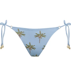 Island Souvenir Bikini Hose Mit Seitlichen Bändern