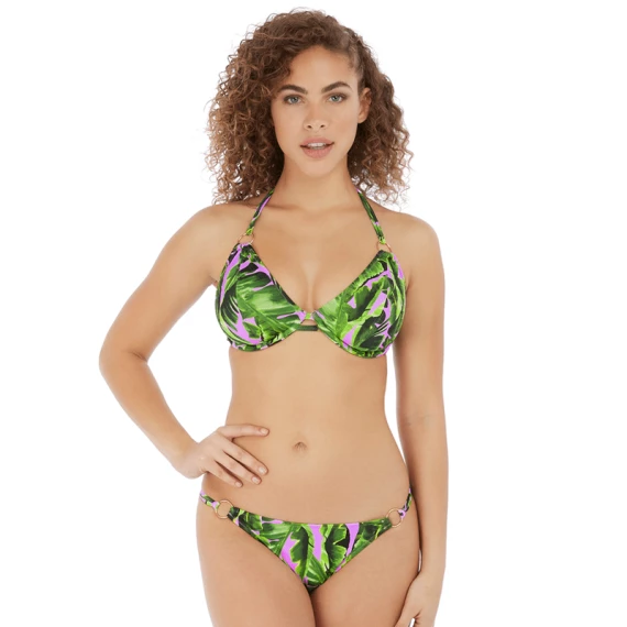 Jungle Oasis Neckholder Bikini Oberteil – Bild 4
