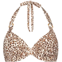 Leopard Love Vorgeformter Bikinitop