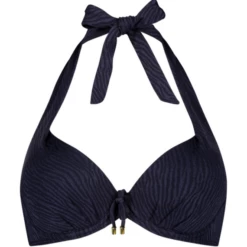 Midnight Zebra Vorgeformter Bikinitop