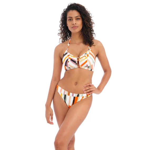 Shell Island Wattiertes Triangle Bikinitop – Bild 2