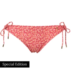 Spicy Leopard Bikinihose Mit Bändern